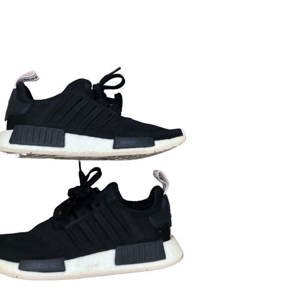 Rare 2019 adidas NMD R1 Core Black Orchid Tint Size 5 - Picture 4 of 16